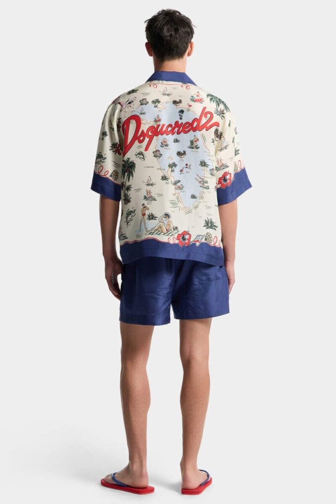 Aloha Souvenir Pull-up Shorts
