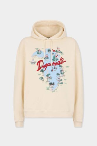 Aloha Souvenir Relax Fit-hettegenser