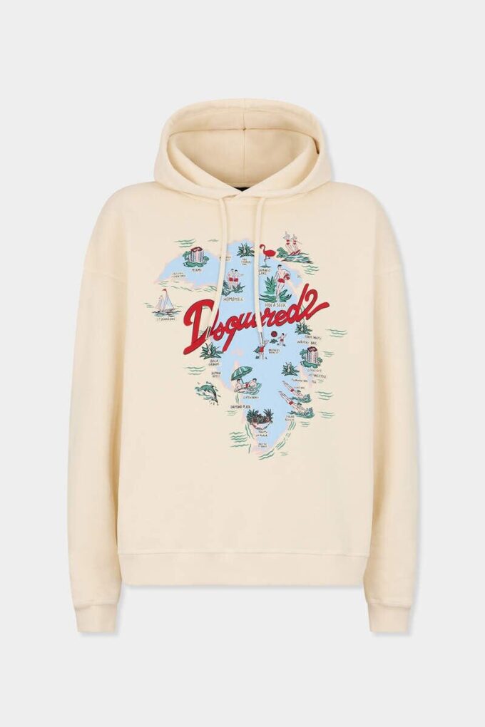 Aloha Souvenir Relax Fit-hettegenser