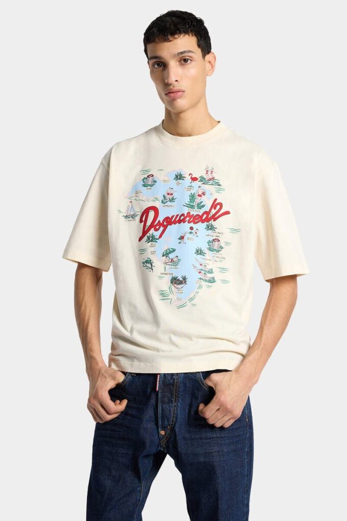 Aloha Souvenir T-skjorte med løs passform
