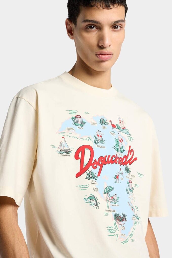 Aloha Souvenir T-skjorte med løs passform