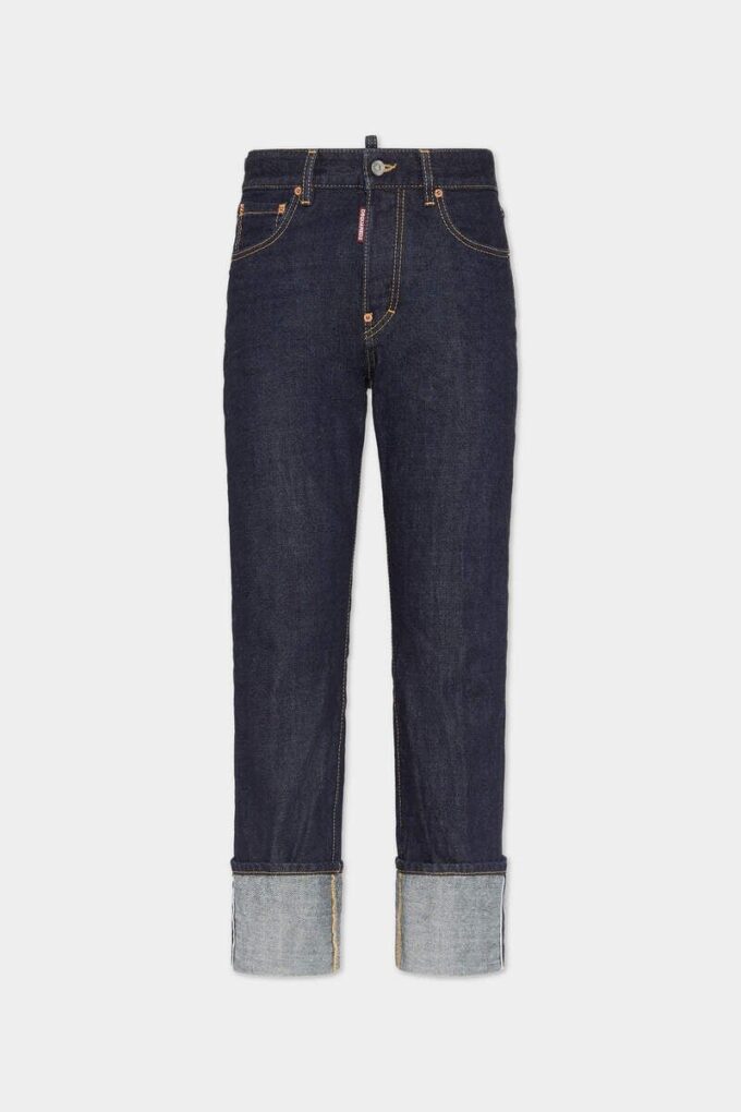 Autentiske Tomboy-jeans i denimvask
