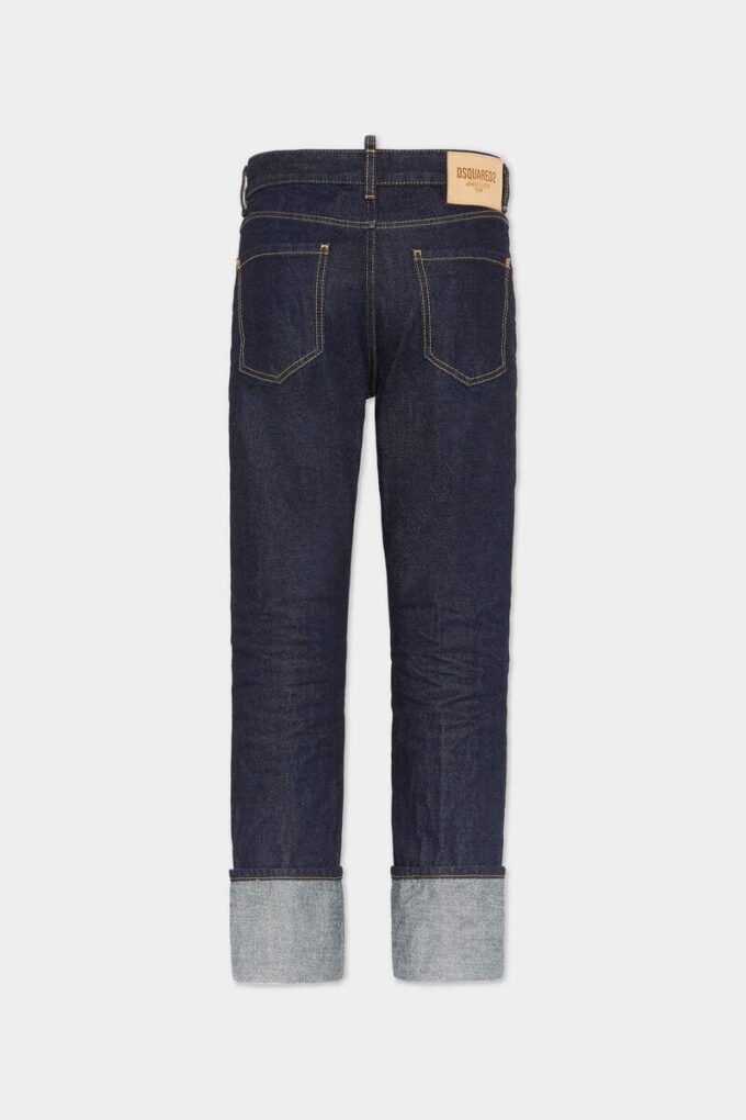 Autentiske Tomboy-jeans i denimvask