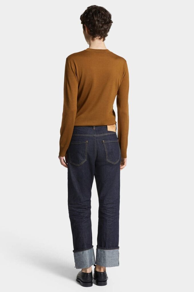 Autentiske Tomboy-jeans i denimvask