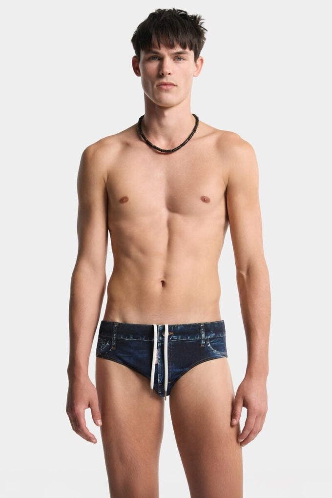 Badebukser med fem lommer