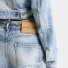 Baggy-Jeans med lys diagonalvask Baggy-Jeans med lys diagonalvask