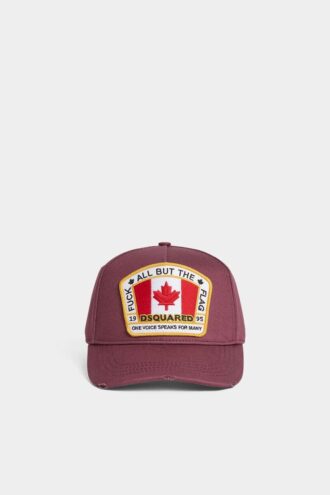 Baseballcap med kanadisk flagg