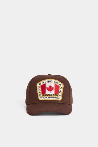 Baseballcap med kanadisk flagg