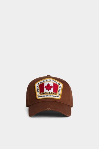 Baseballcap med kanadisk flagg