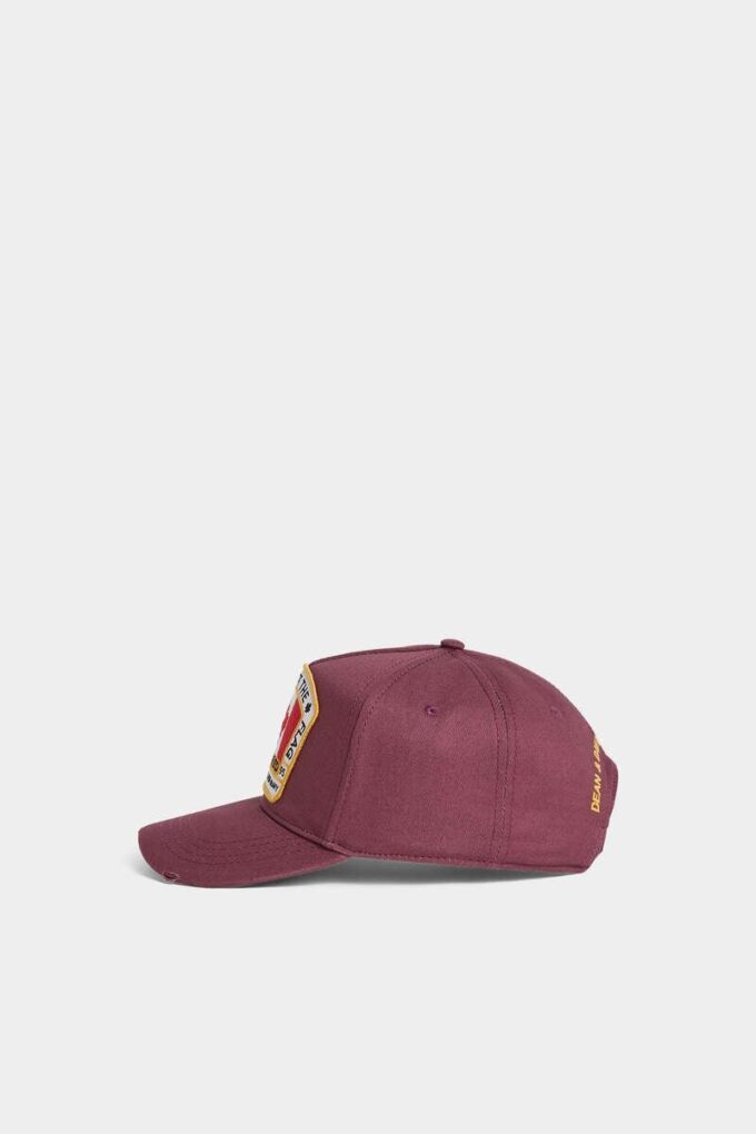 Baseballcap med kanadisk flagg Baseballcap med kanadisk flagg