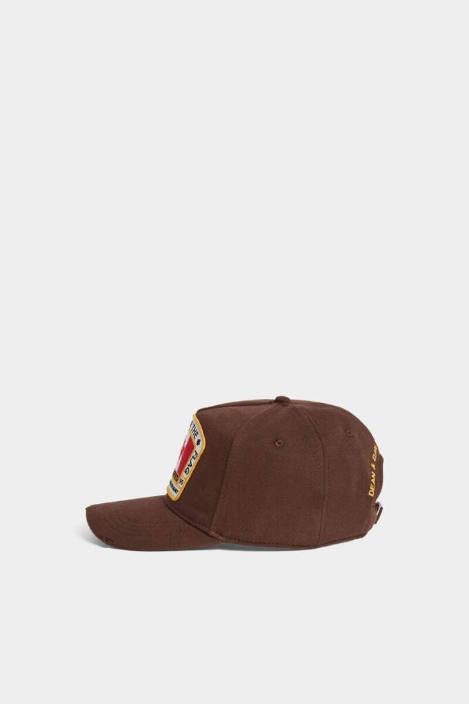 Baseballcap med kanadisk flagg
