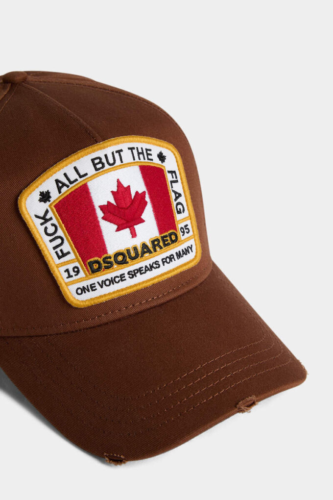 Baseballcap med kanadisk flagg
