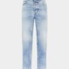 Boston-Jeans med lys vask