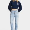 Boston-Jeans med lys vask