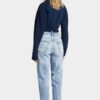 Boston-Jeans med lys vask