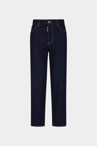 Boston-Jeans med mørk vask