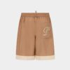 Bowling-shorts i sateng