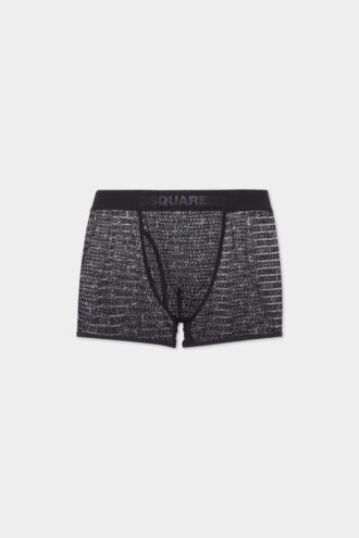Boxershorts med logo over hele