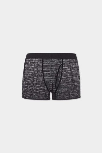 Boxershorts med logo over hele