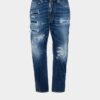 Bro-jeans med medium slitt vask