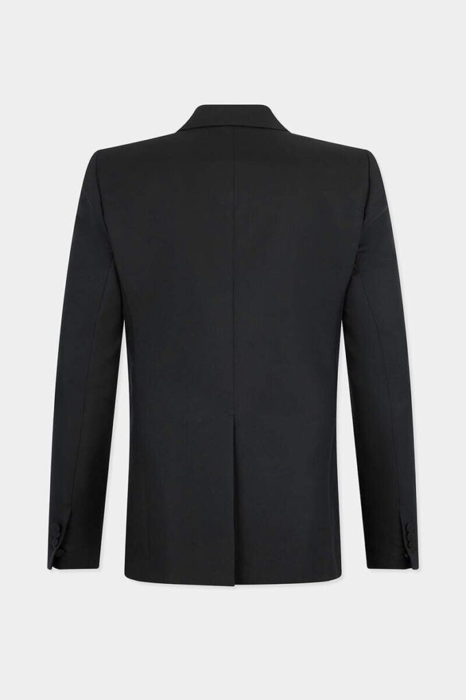 Brodert krage 70-talls blazer