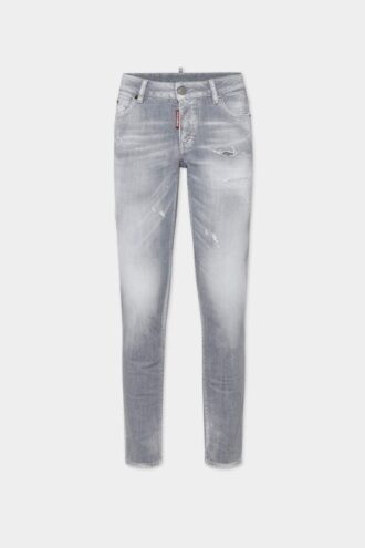 Børstet gråvask Jennifer-Jeans med middels høy midje