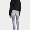 Børstet gråvask Jennifer-Jeans med middels høy midje Børstet gråvask Jennifer-Jeans med middels høy midje