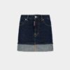 Cimosa autentisk japansk denimskjørt