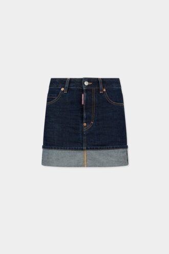 Cimosa autentisk japansk denimskjørt
