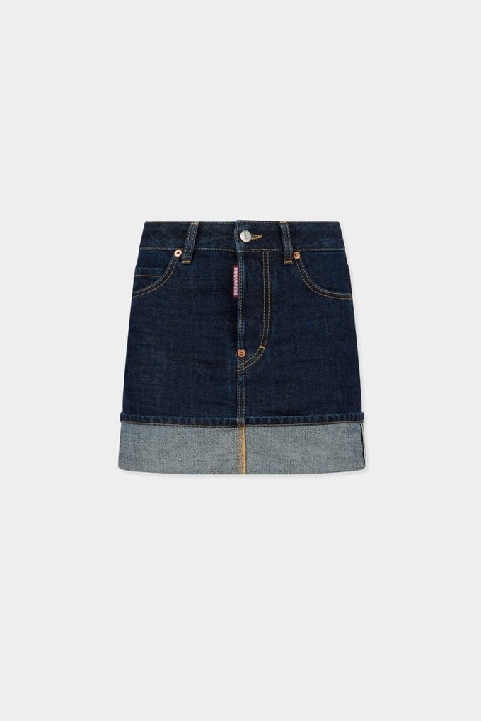 Cimosa autentisk japansk denimskjørt