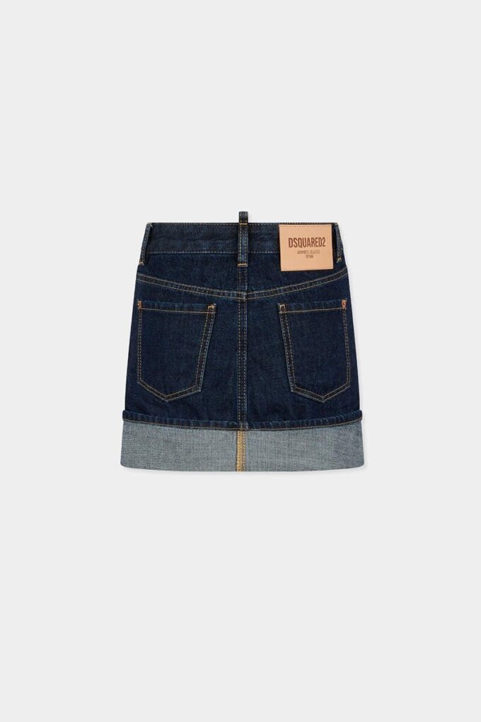 Cimosa autentisk japansk denimskjørt