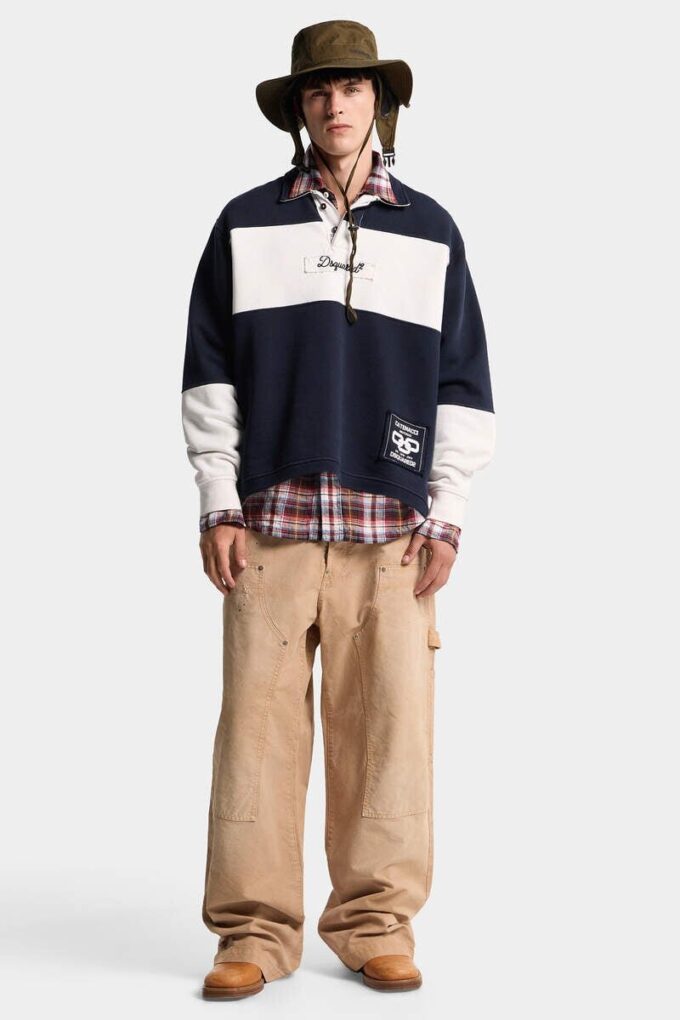 D2 College Rugby Fit-genser D2 College Rugby Fit-genser