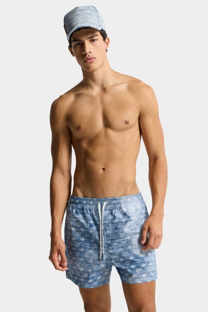 D2 Monogram Midi-boksershorts