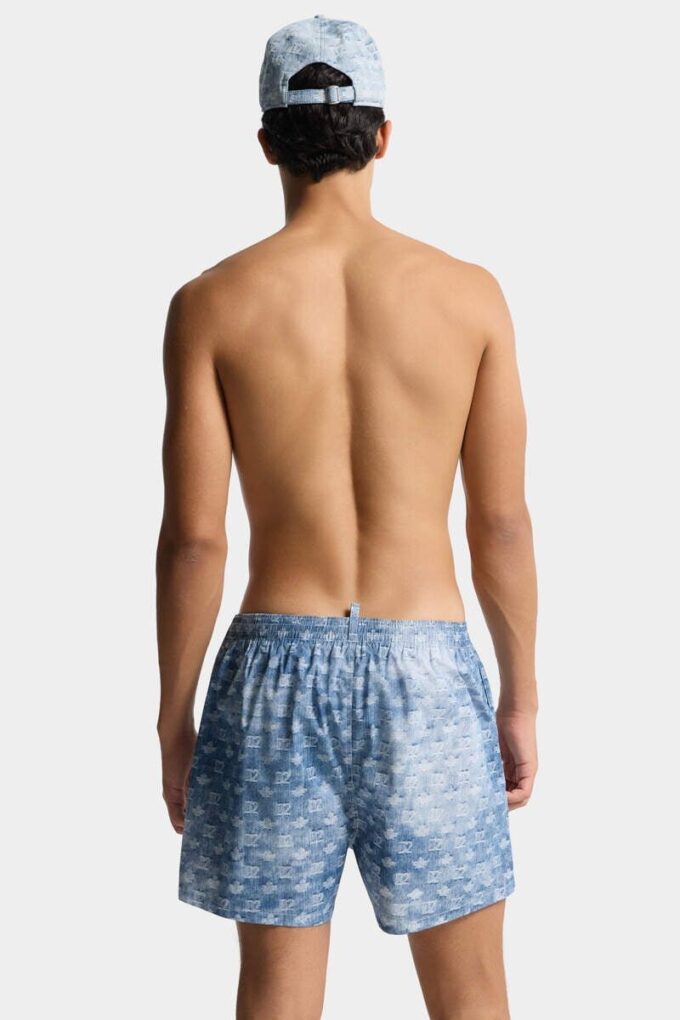 D2 Monogram Midi-boksershorts