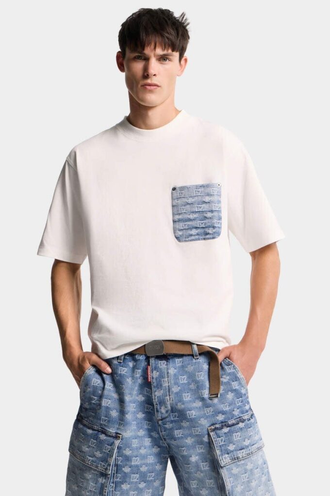 D2 Monogram T-skjorte med løs passform