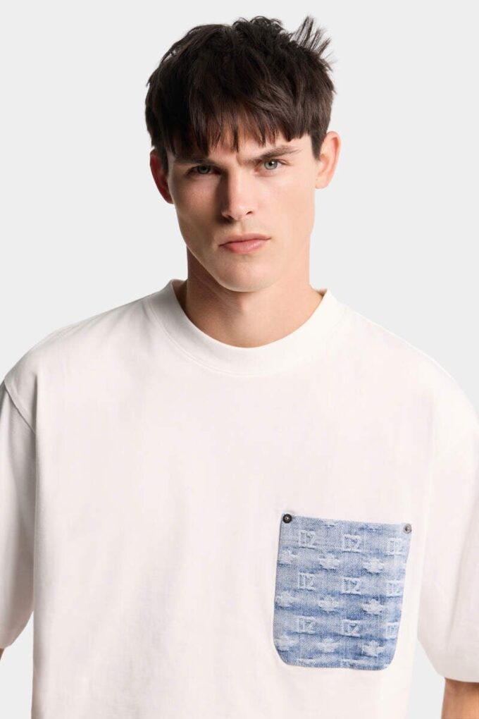 D2 Monogram T-skjorte med løs passform