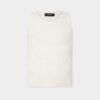 D2 opp-ned strikket tank-top