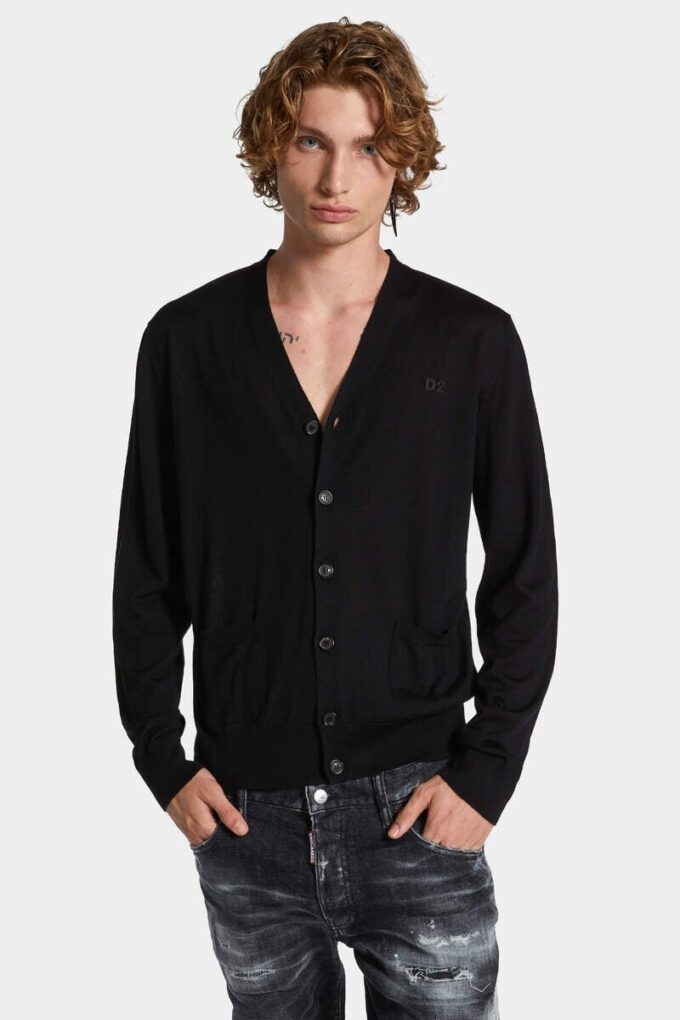 D2 strikket cardigan D2 strikket cardigan