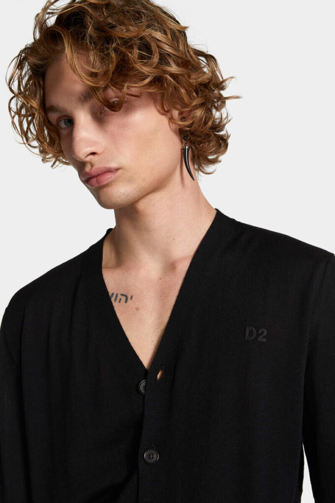 D2 strikket cardigan D2 strikket cardigan