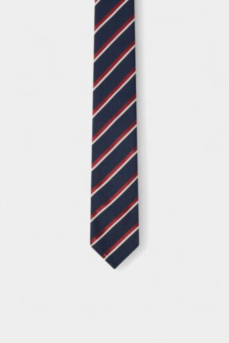 D2 Stripet klassisk slips