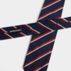D2 Stripet klassisk slips
