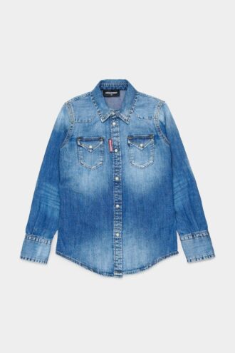 D2Kids Junior denimskjorte