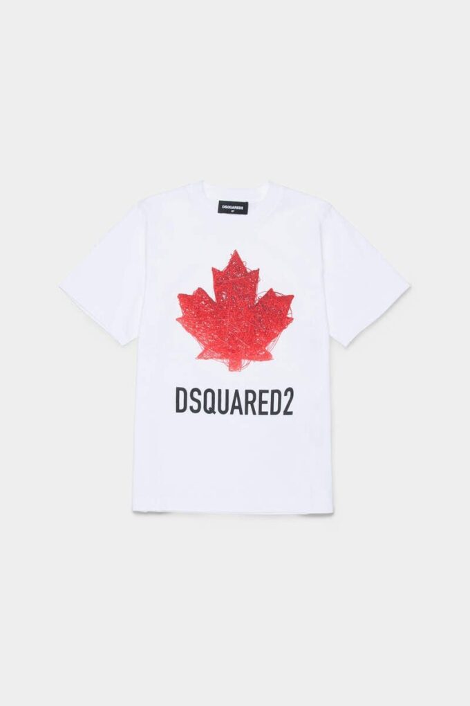 D2Kids Junior Maple Leaf T-skjorte