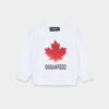 D2Kids Maple Leaf-T-skjorte med rund hals for nyfødte