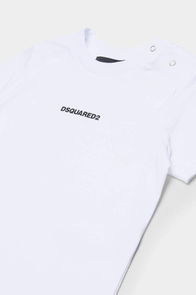 D2Kids T-skjorte med logo for nyfødte