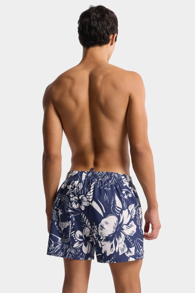 Dancing Flowers Midi-boksershorts