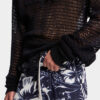 Dancing Flowers strikkede shorts