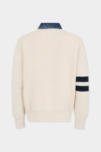 Denim Mix D2 strikket genser
