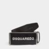 Dsquared2 belte med ton-i-ton-logo
