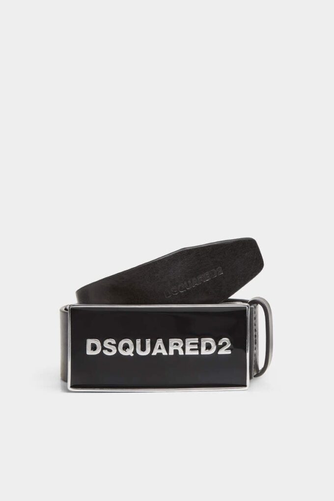 Dsquared2 belte med ton-i-ton-logo